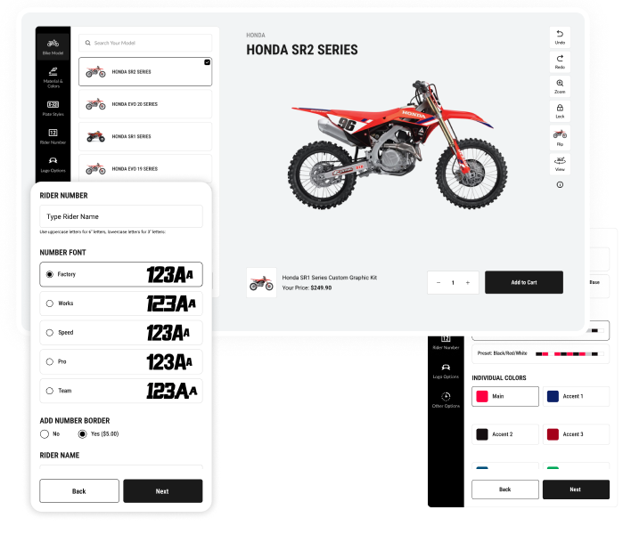 Motocross Gear Builder