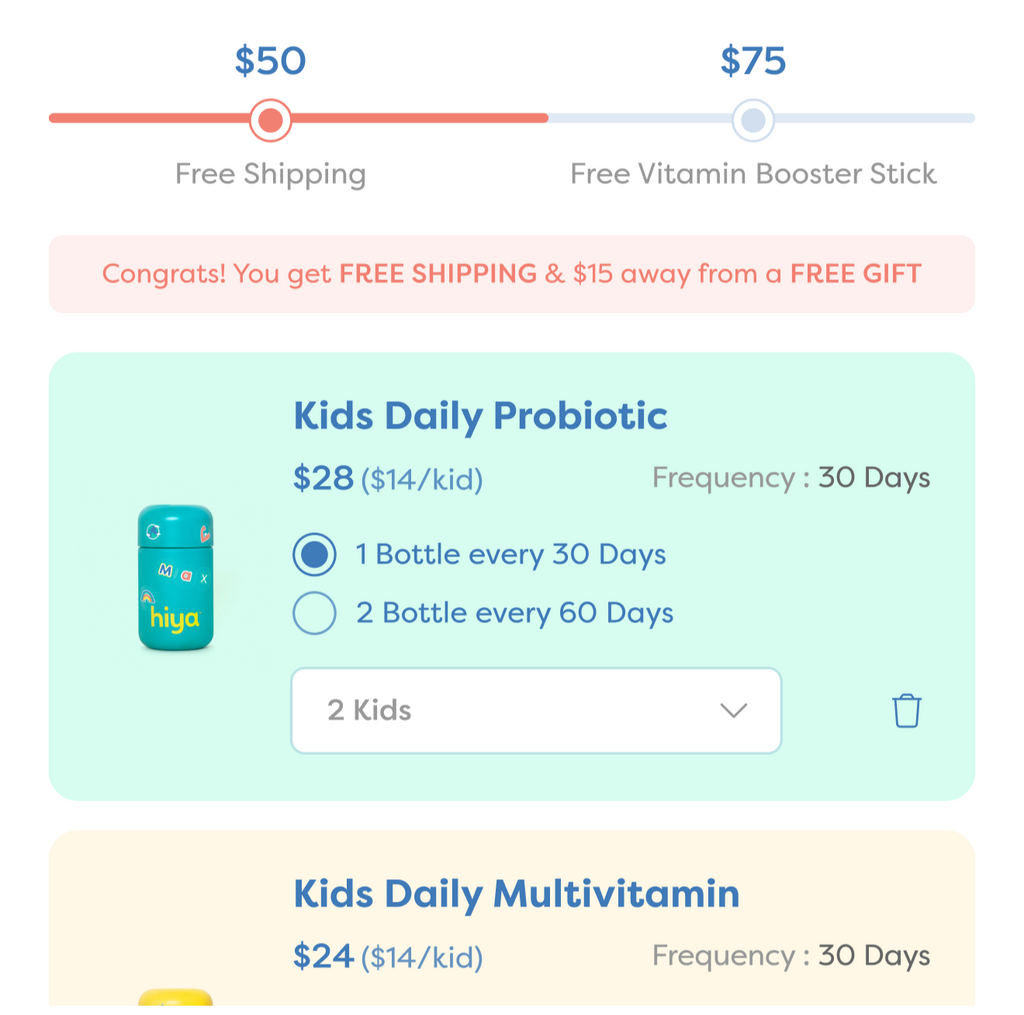 Free Shipping Triggers