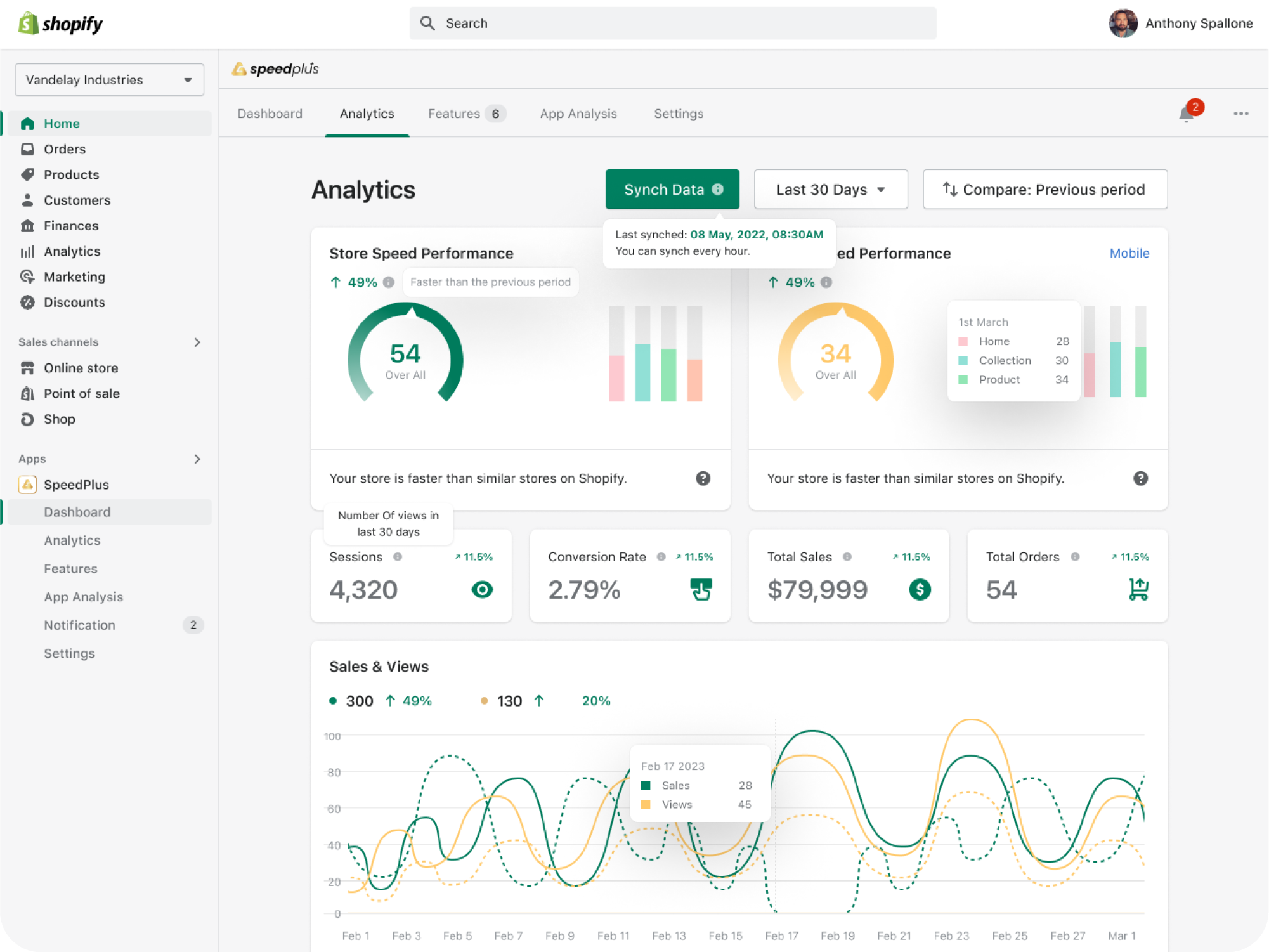 Shopify App UX & UI Design