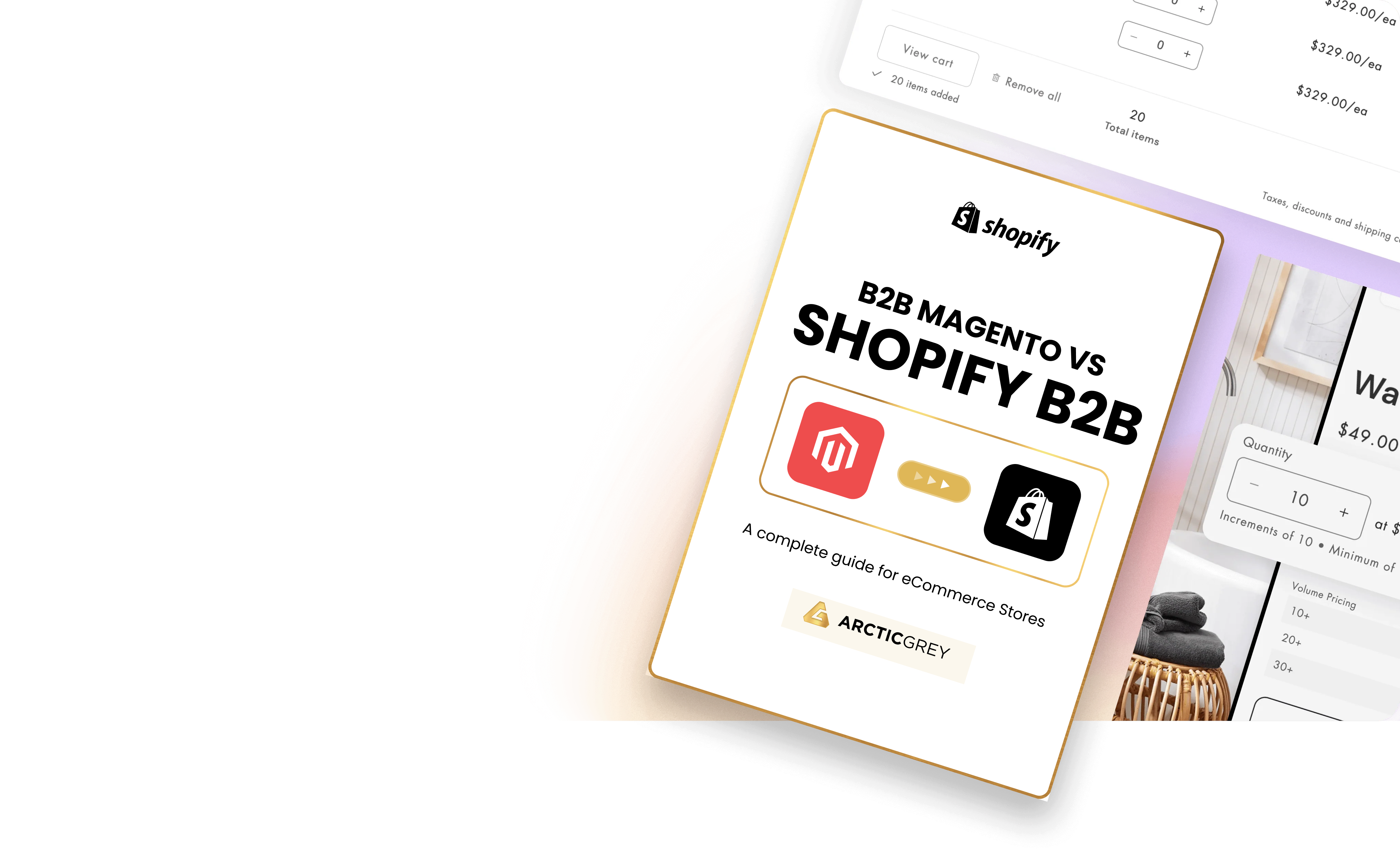 Request our B2B Magento vs. Shopify B2B Roadmap.