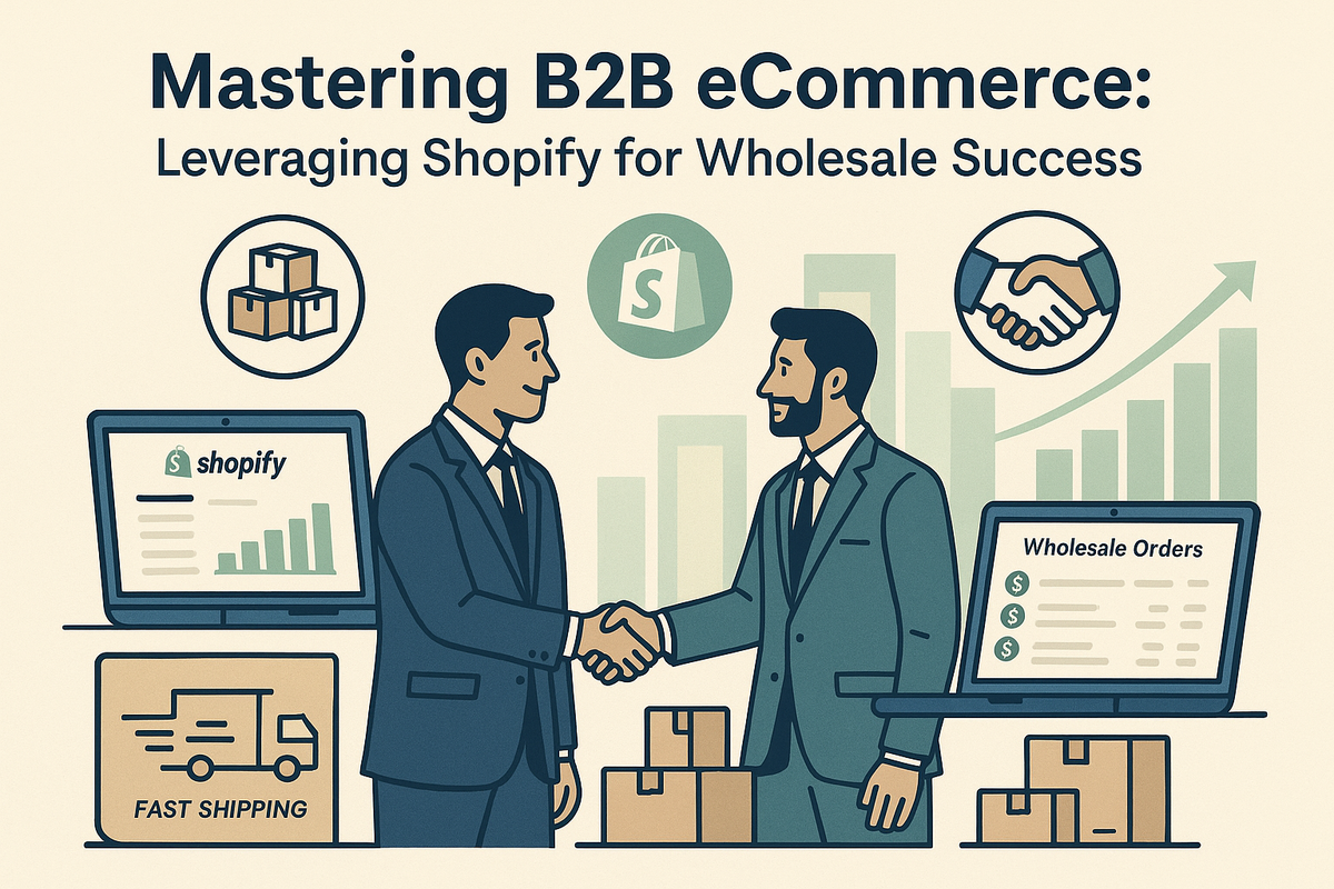Mastering B2B eCommerce: Leveraging Shopify for Wholesale Success