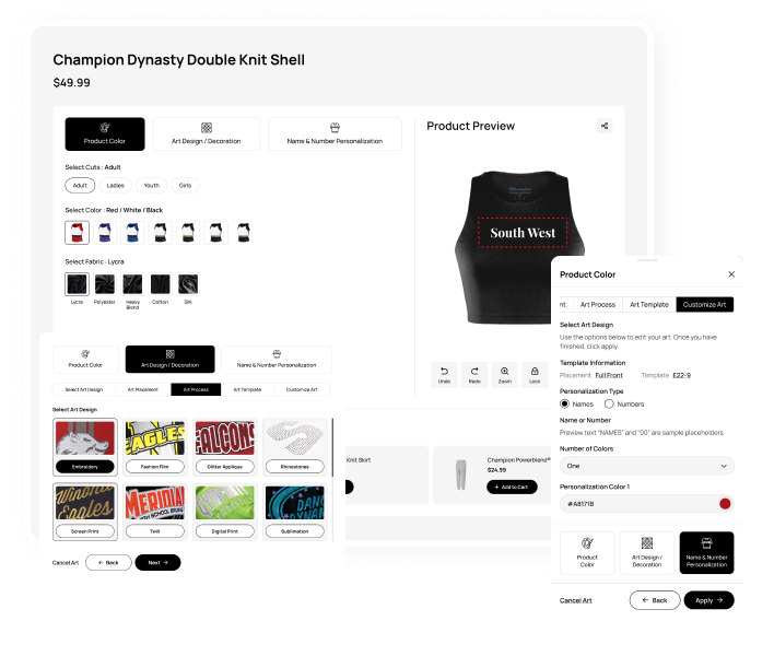 Custom Sports Apparel for Fitness Brands